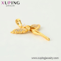 33969 xuping Schmuck Mode 24k vergoldet Engel Charm Stein Anhänger